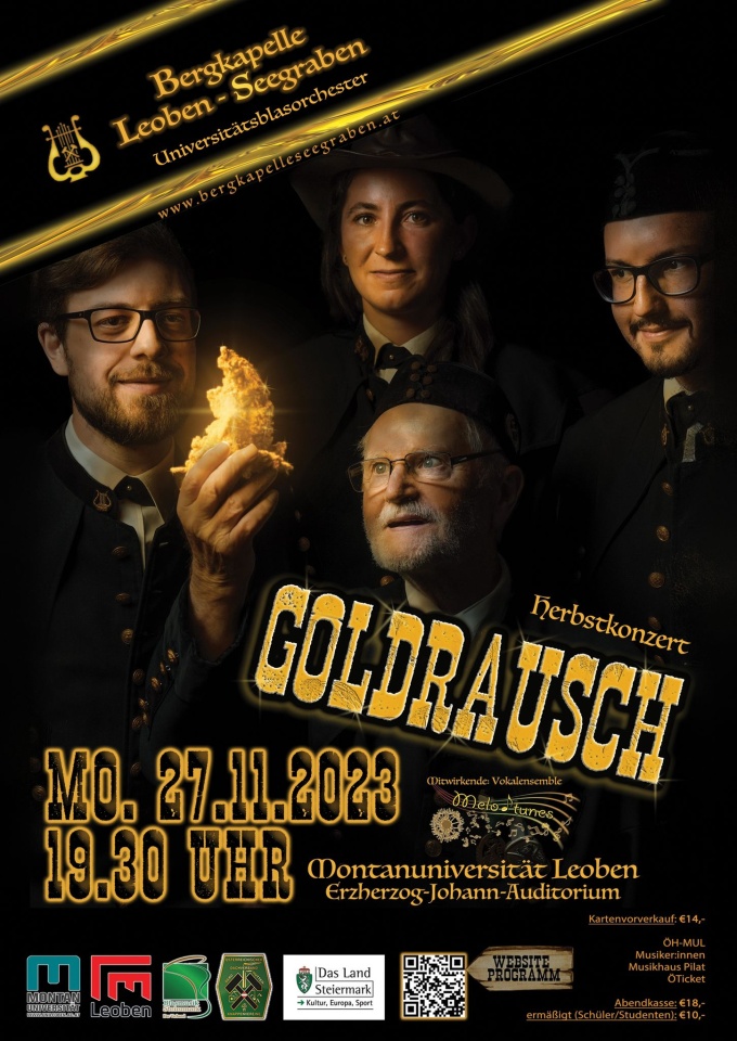Plakat Goldrausch
